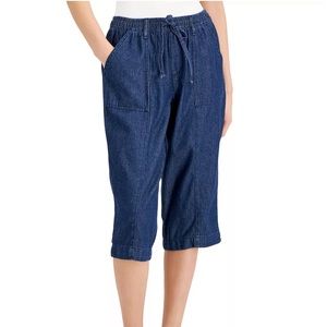 Karen Scott - Light Blue Charlie Capri Pants 3X Size (Women)
